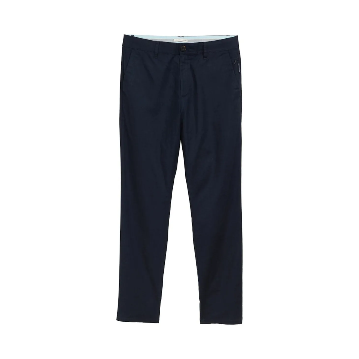 Regular linen chino pants