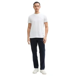 Regular linen chino pants