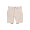Regular linen chino shorts