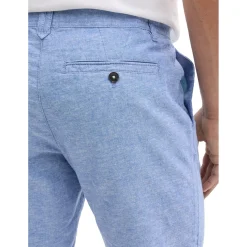 Regular linen chino shorts