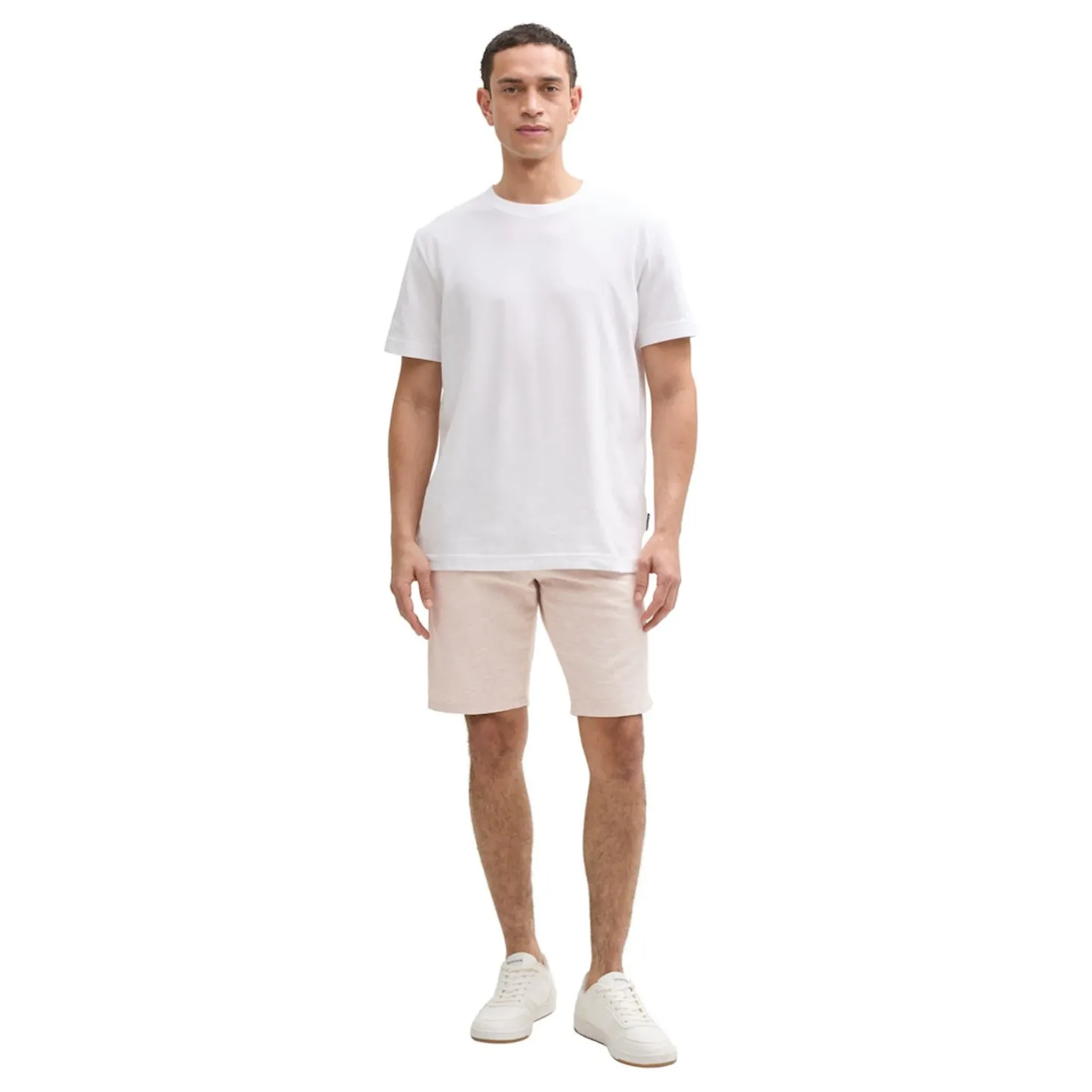 Regular linen chino shorts