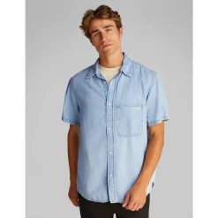 REGULAR SS DENIM SHIRT