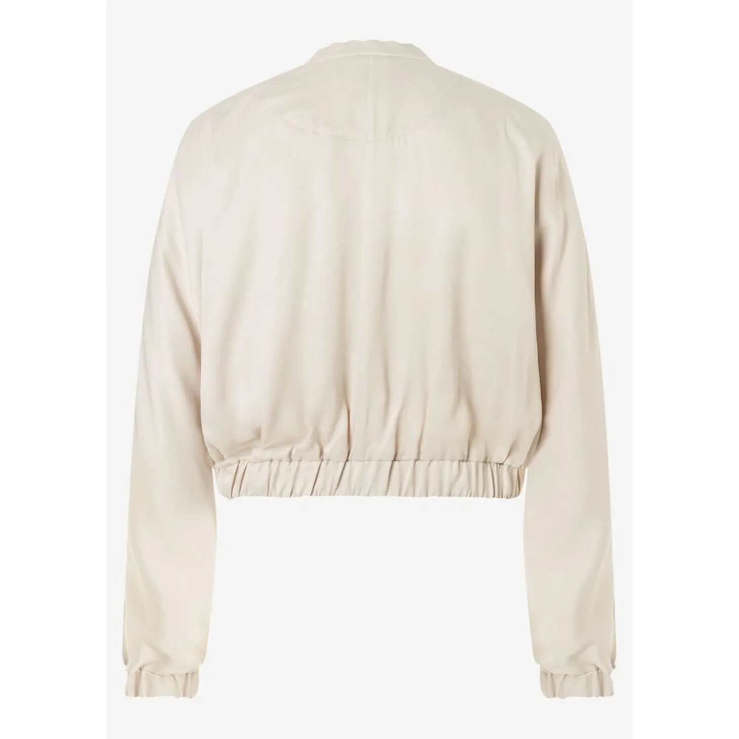 Sateen Zipper Blouson