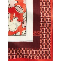Scarf, woven, cotton-modal, va