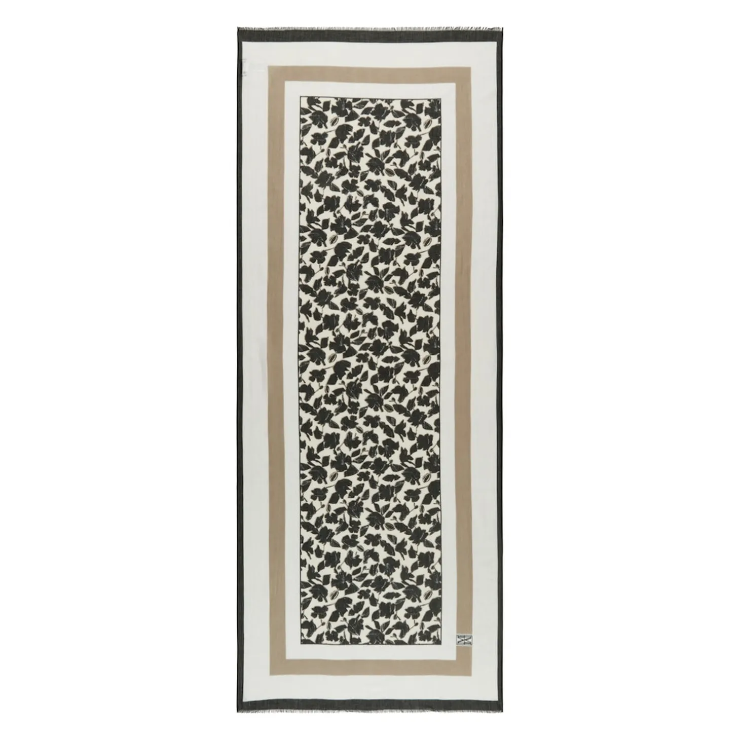 Scarf, woven, cotton-modal, va
