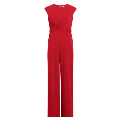 SCUBA CREPE TWIST FRONT JUMPSU
