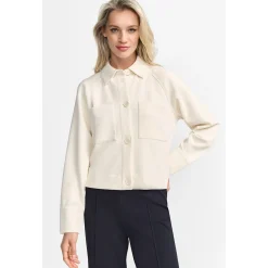 Scuba jacket denim look