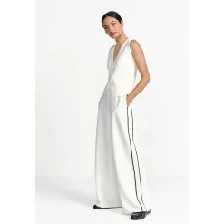 Scuba Wide Leg Tennis Pants