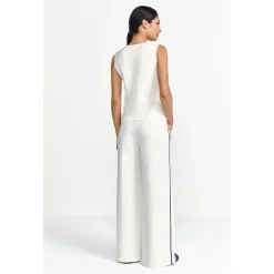 Scuba Wide Leg Tennis Pants