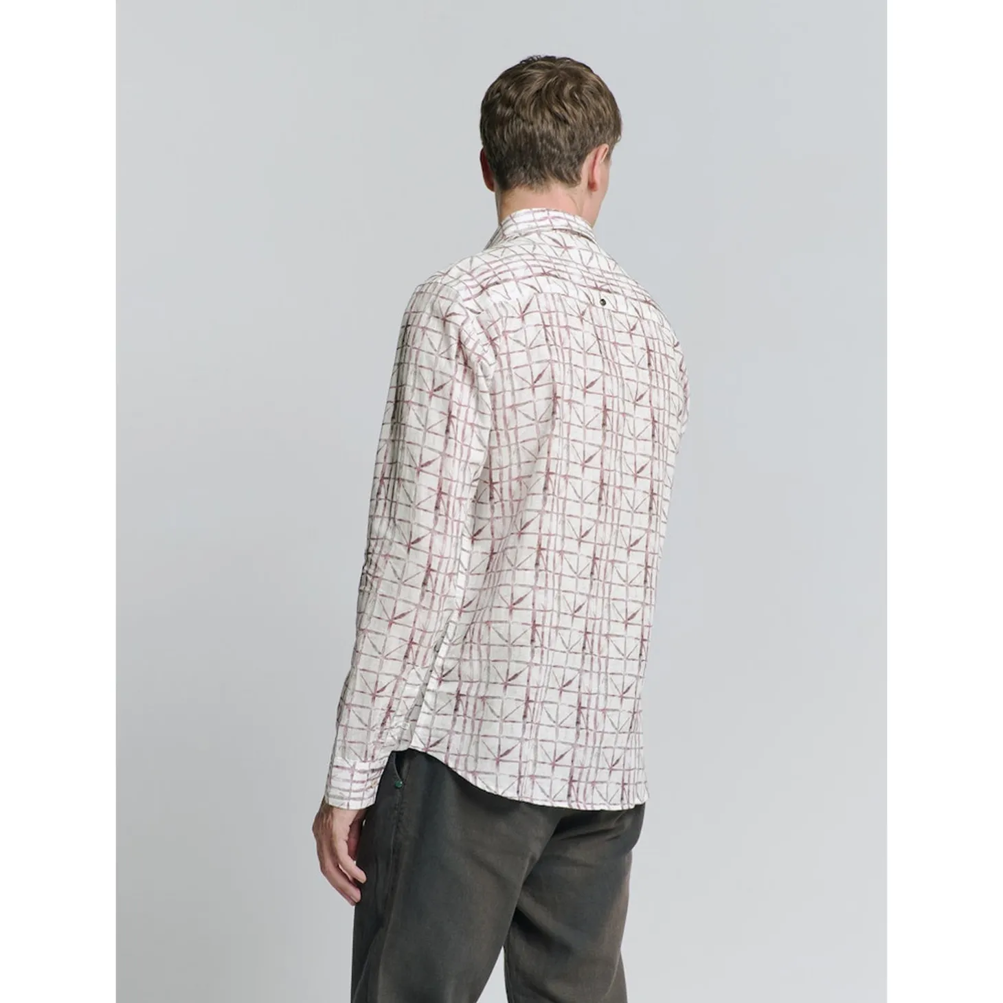 Shirt Allover Printed With Lin