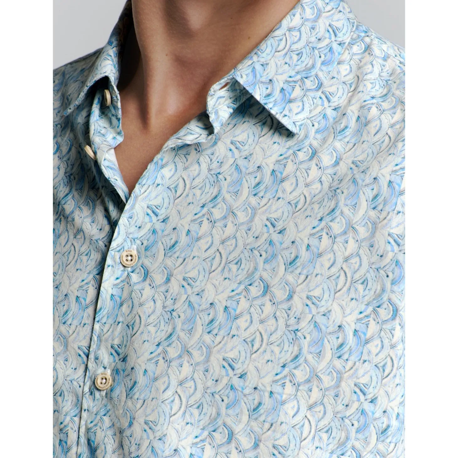 Shirt Short Sleeve Allover Pri