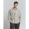 Shirt Slub Multi Coloured Stri
