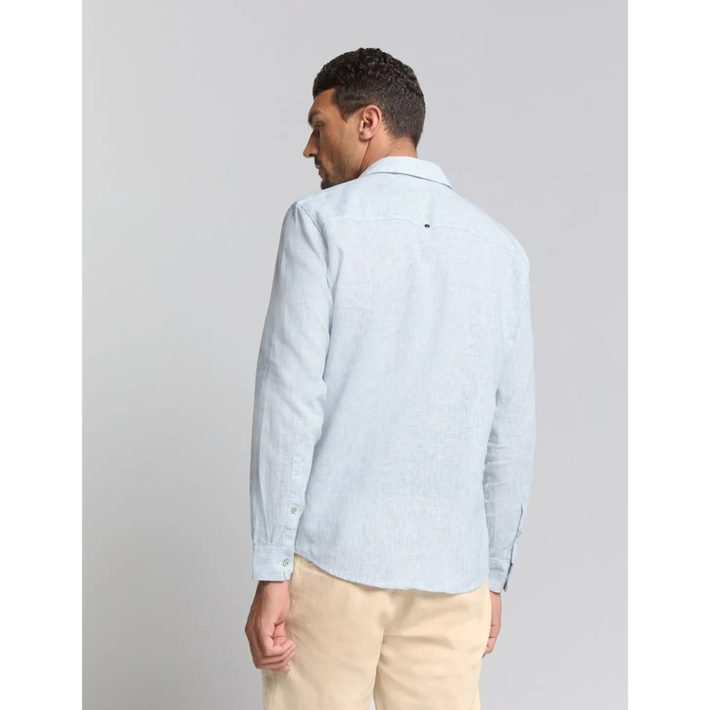 Shirt Verical small stripes Wi