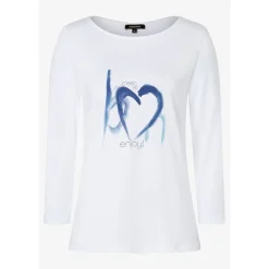 Shirt with Print Painted Heart