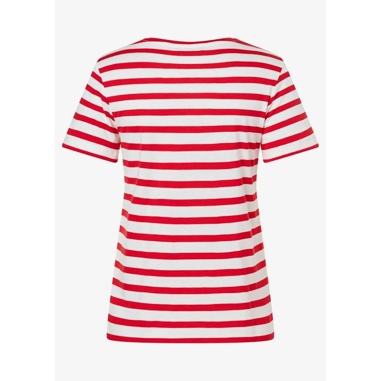 Shirt with Stripes and Print w
