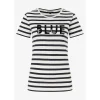 Shirt with Stripes and Wording