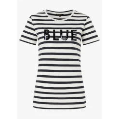 Shirt with Stripes and Wording