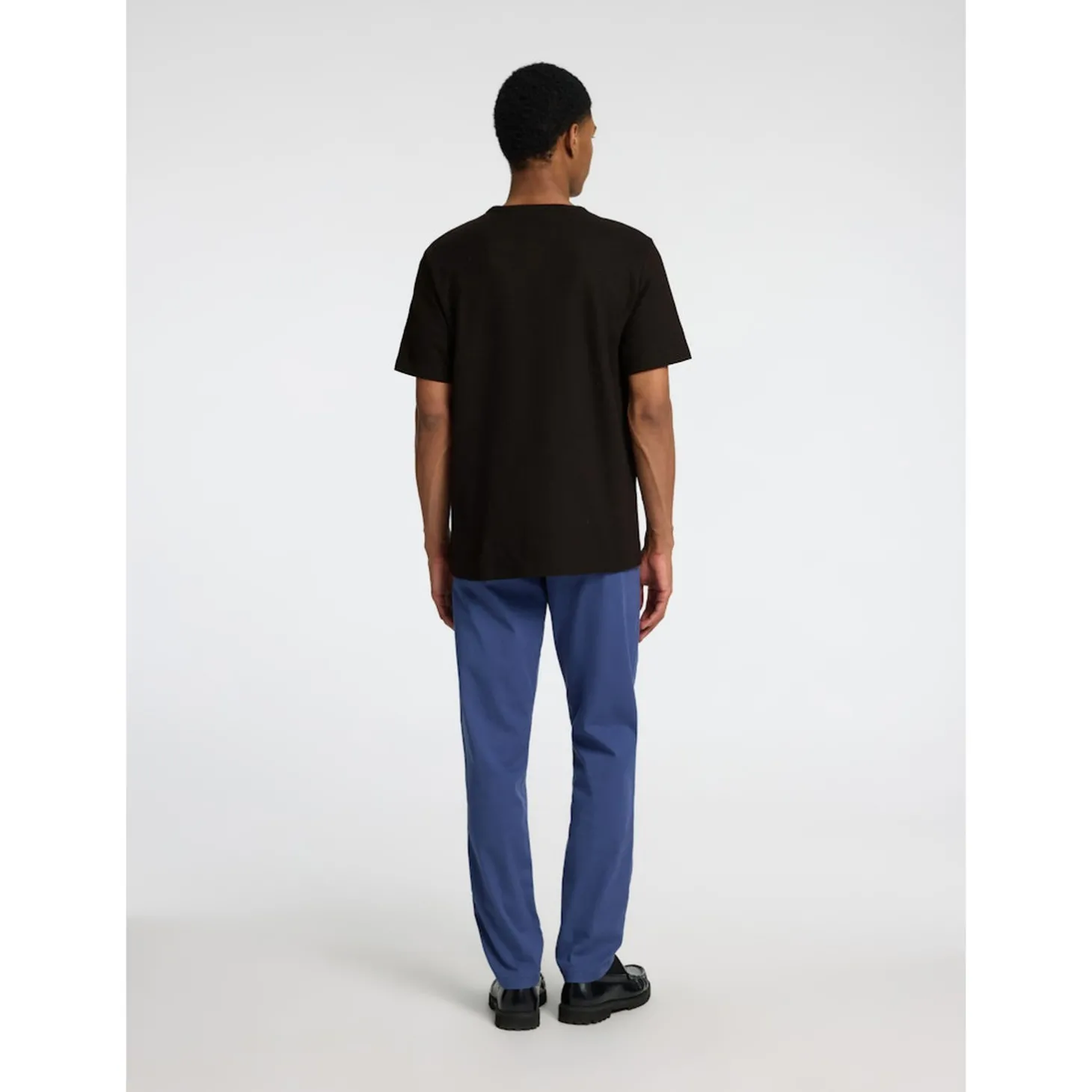 SLHJOSEPH PIQUE SS O-NECK TEE