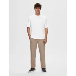SLHLOOSEOSCAR SS O-NECK TEE NO