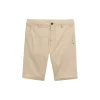Slim printed chino shorts