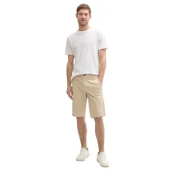 Slim printed chino shorts