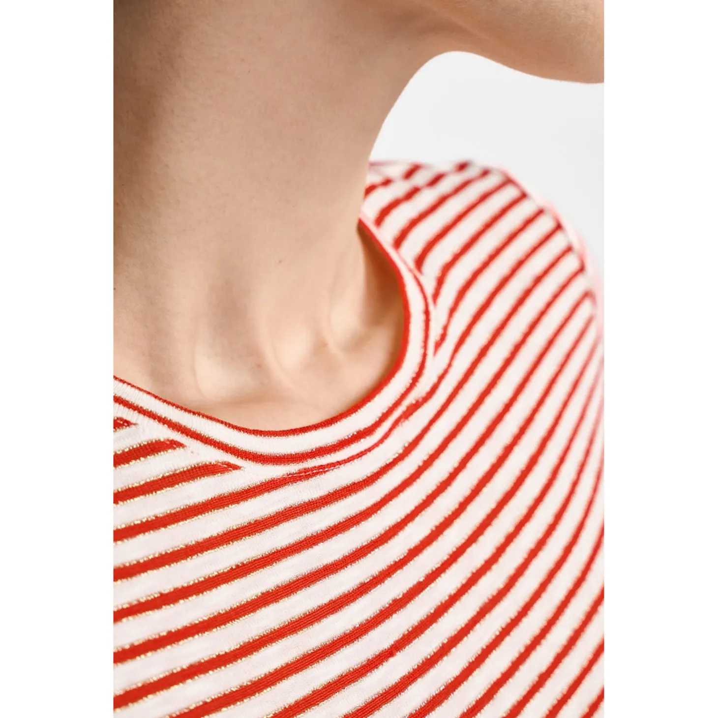 Sparkle Striped T-Shirt Organi