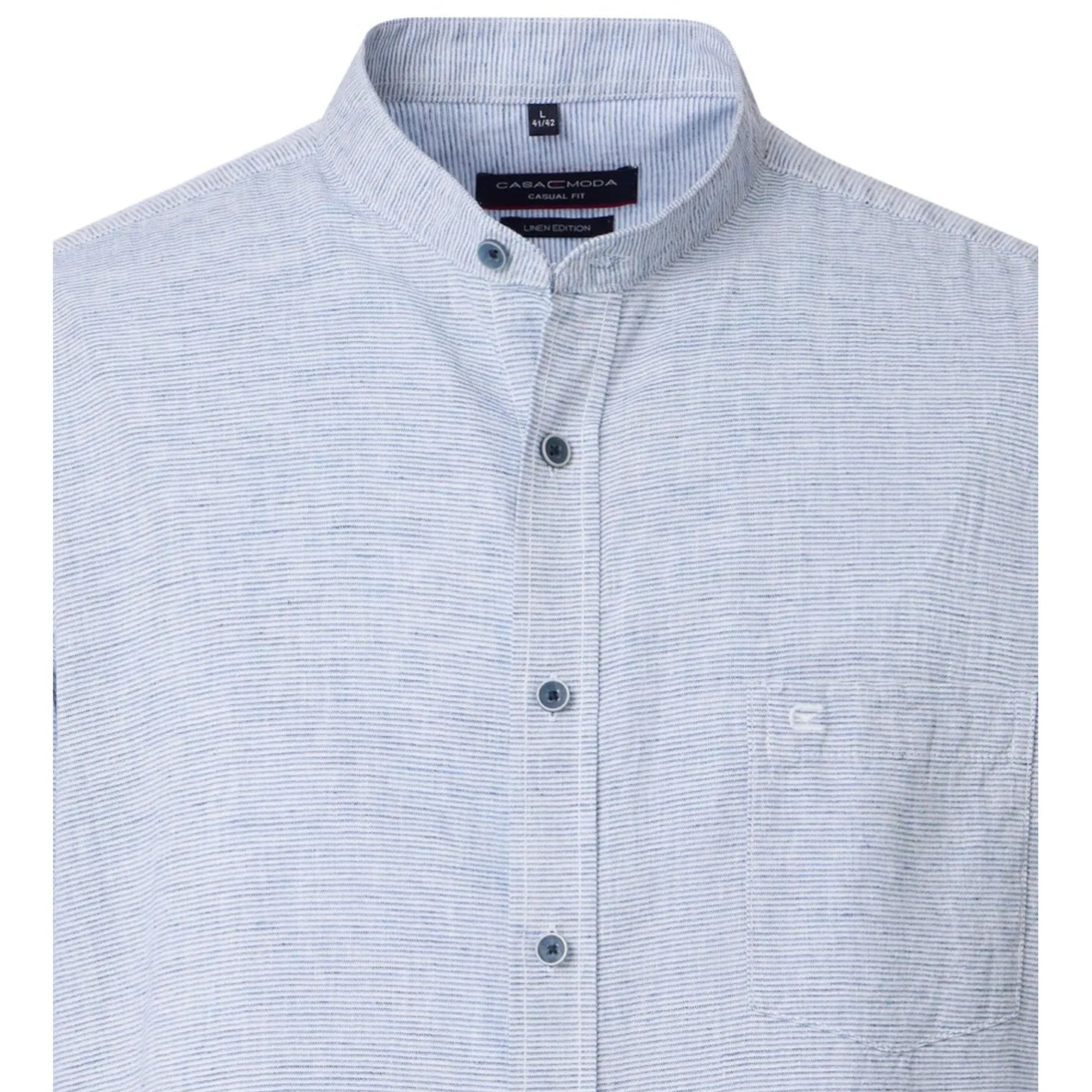 Stehbund Casual Short 1/2Arm