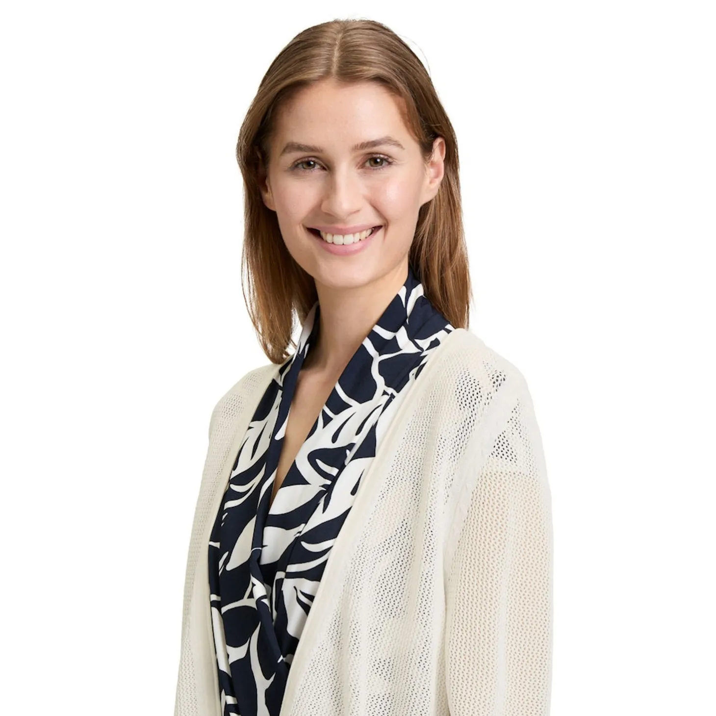 Strickjacke Kurz 3/4 Arm