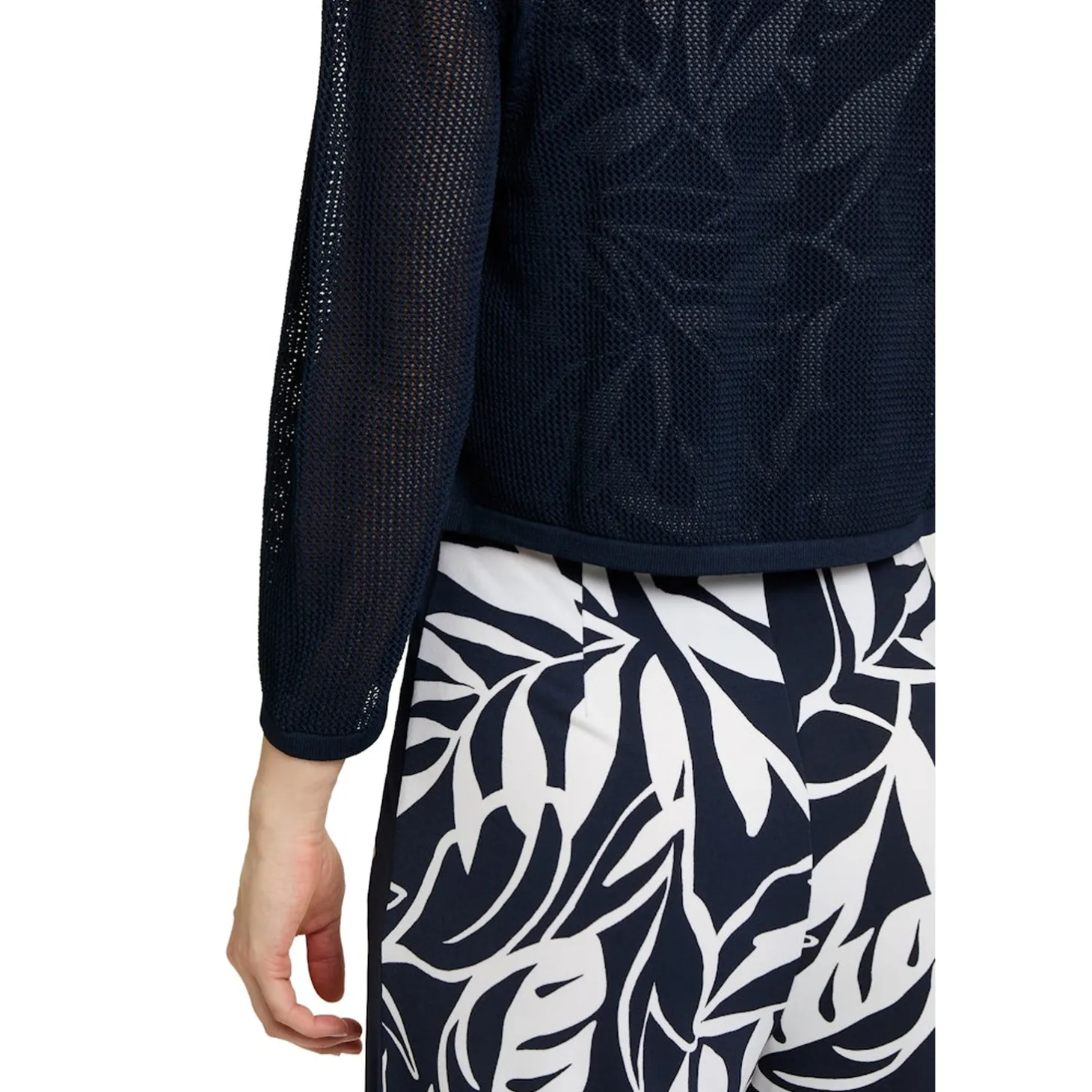 Strickjacke Kurz 3/4 Arm