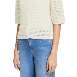 Strickjacke Kurz 1/2 Arm