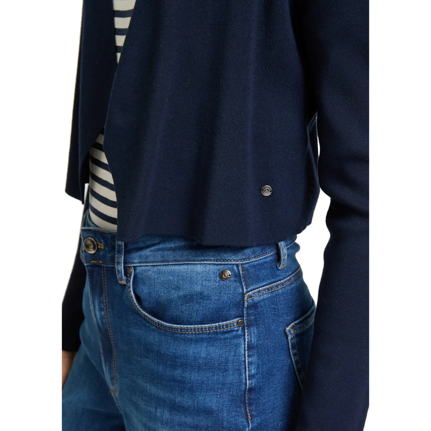 Strickjacke Kurz 1/1 Arm