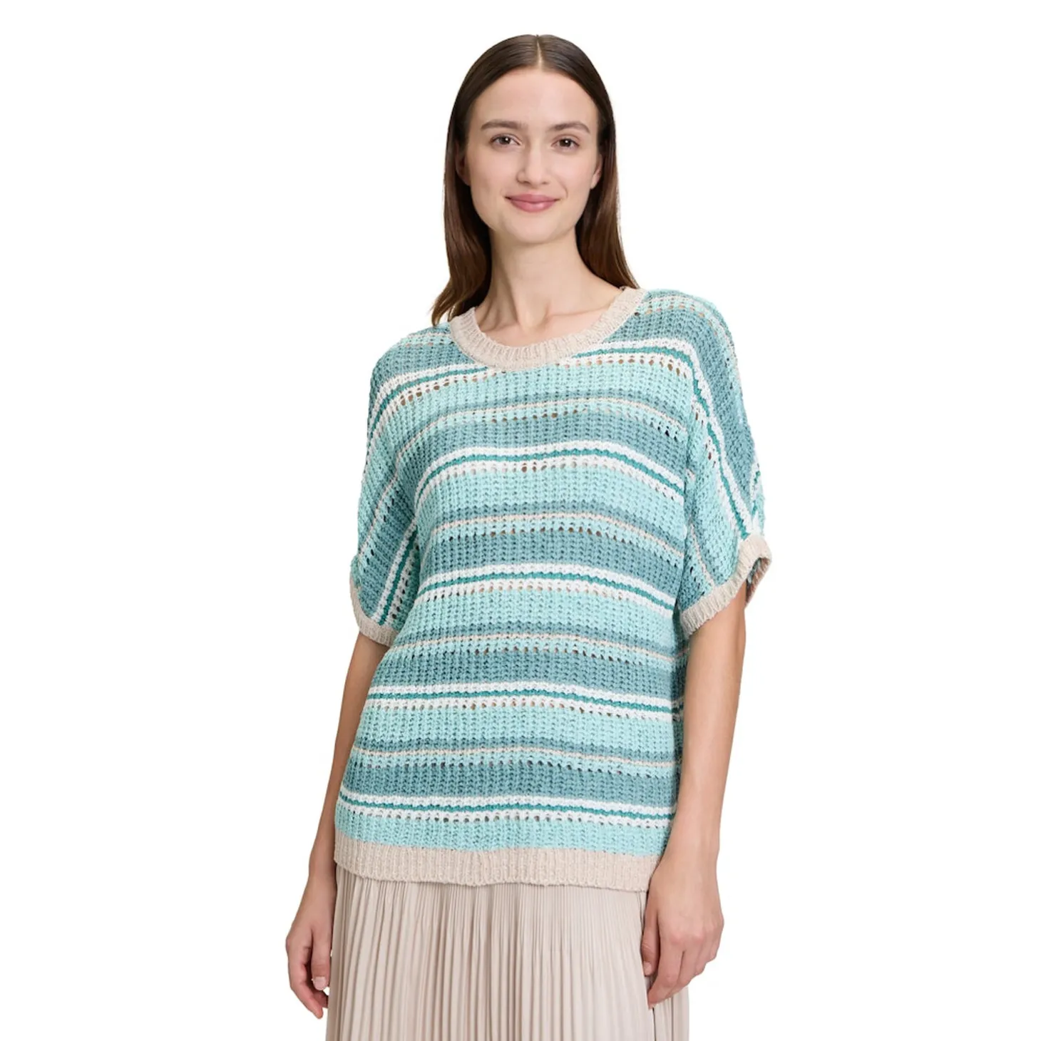 Strickpullover Kurz 1/2 Arm