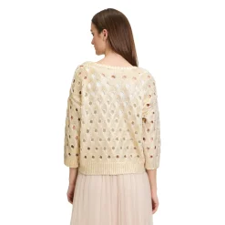 Strickpullover Kurz 3/4 Arm