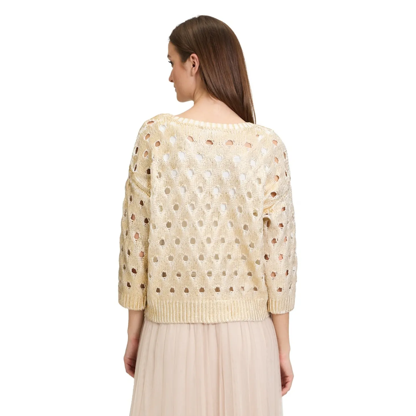 Strickpullover Kurz 3/4 Arm