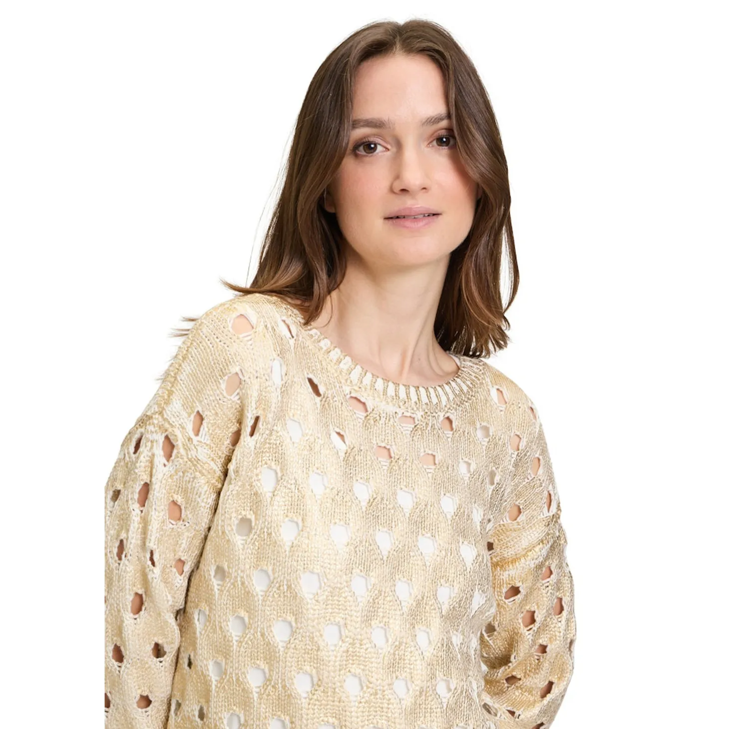 Strickpullover Kurz 3/4 Arm