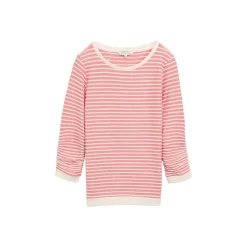 Striped jacquard sweatshirt