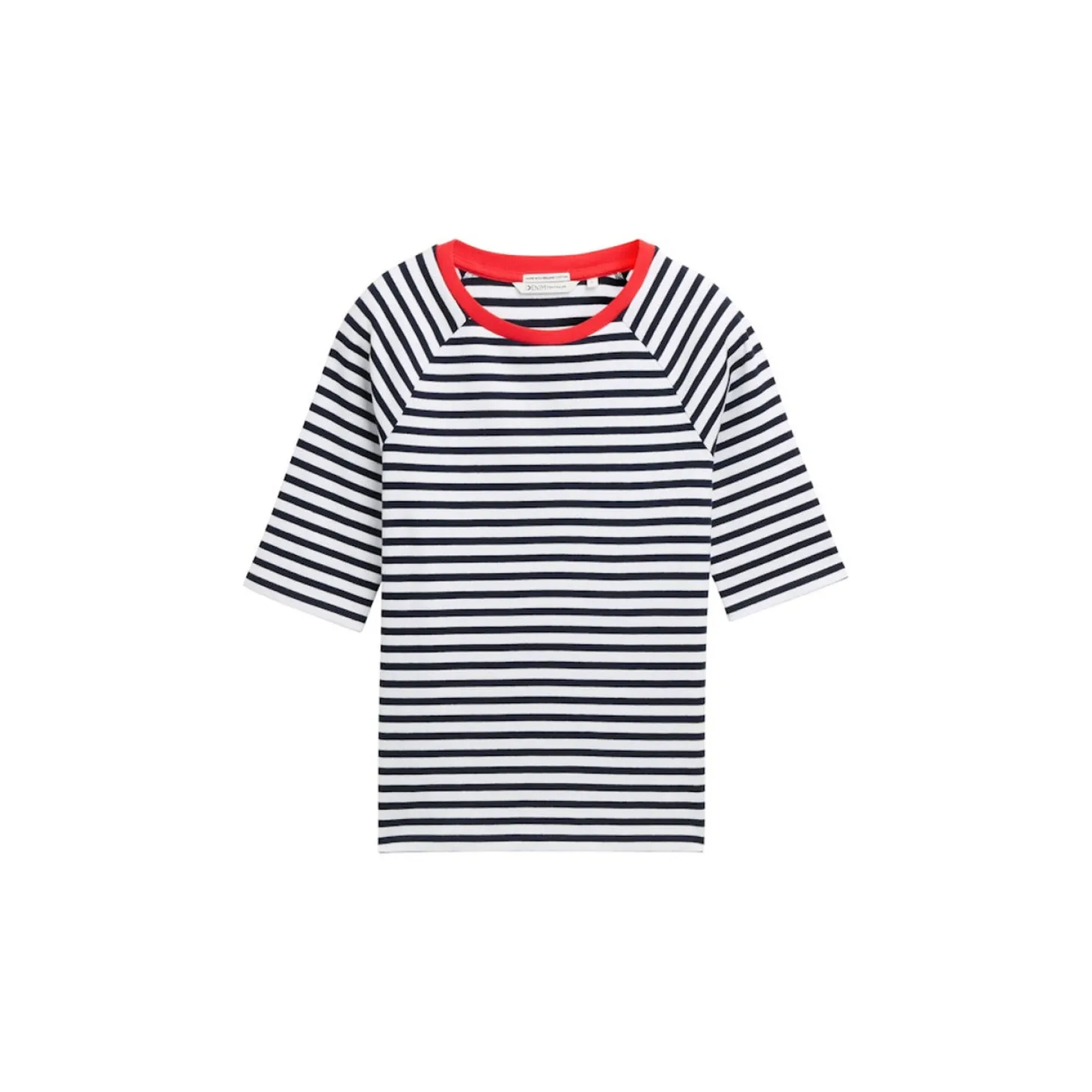 Striped raglan T-shirt