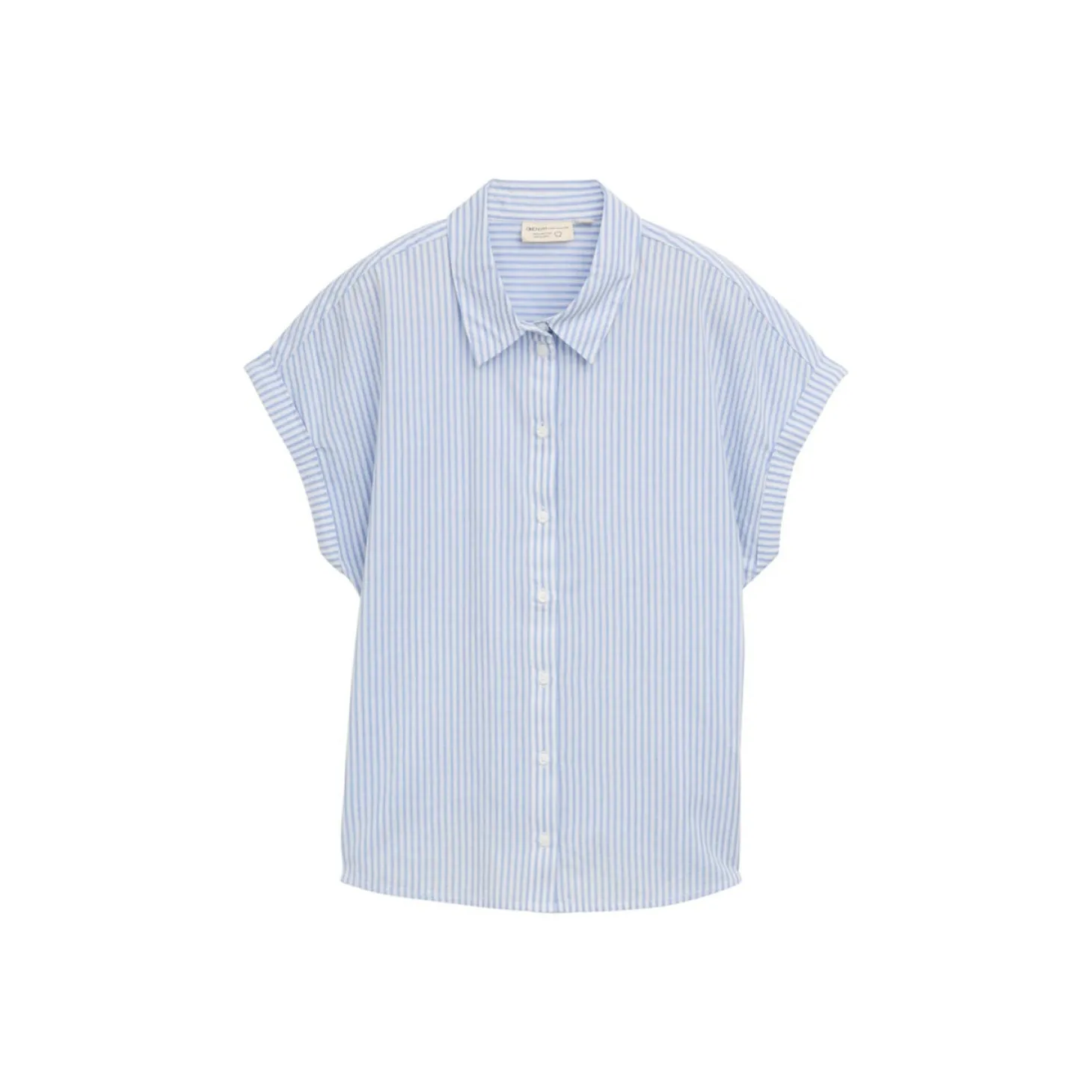 Striped shortsleeve shirt