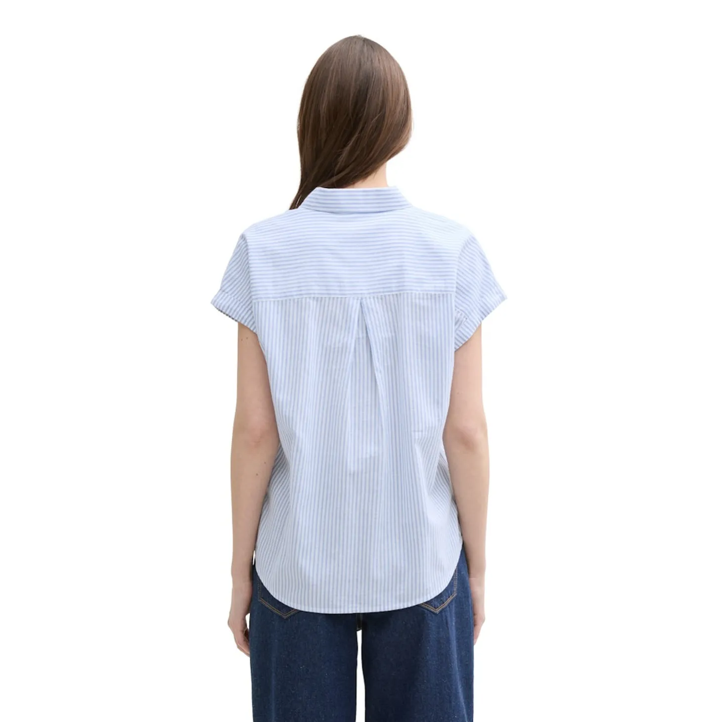 Striped shortsleeve shirt