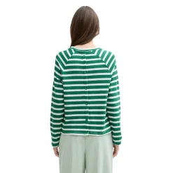 Structure T-shirt with buttons