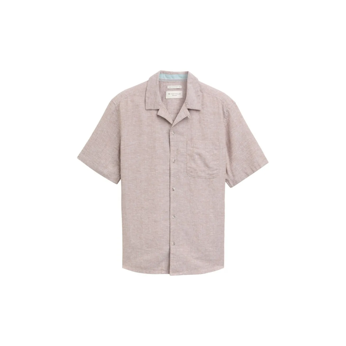 Structured cotton linen shirt