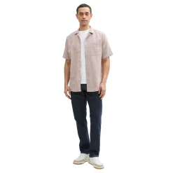 Structured cotton linen shirt