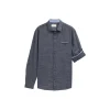 Structured slubyarn shirt