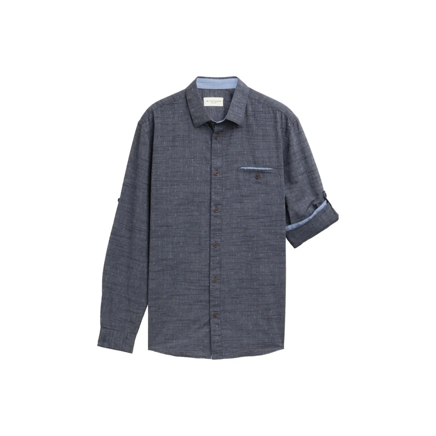Structured slubyarn shirt