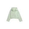 Sweat jacket with print