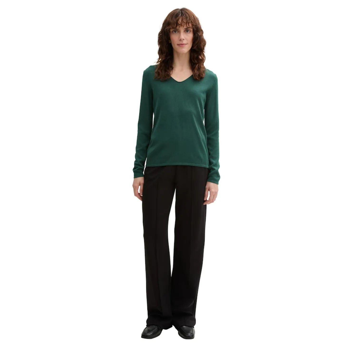 Sweater basic v-neck