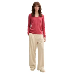 Sweater basic v-neck