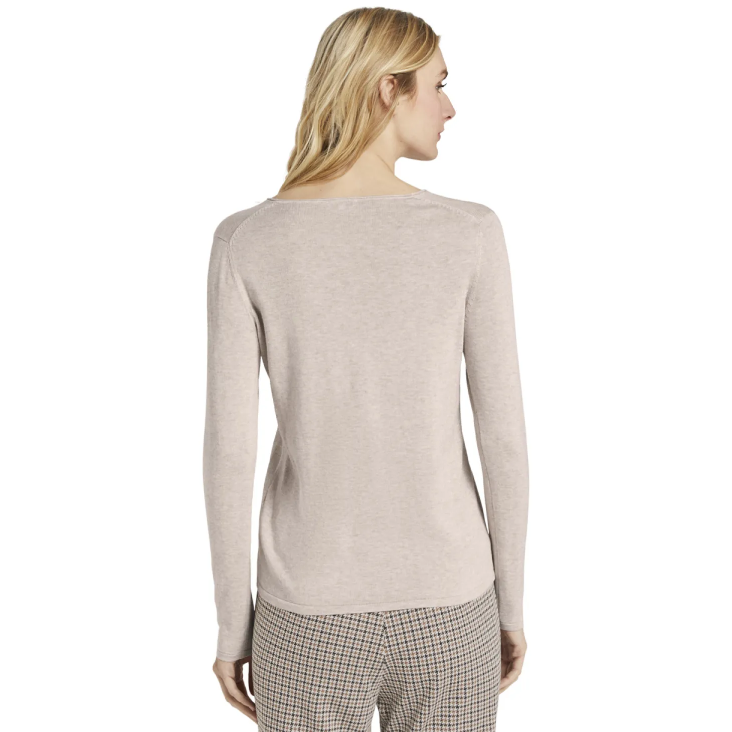 Sweater basic v-neck