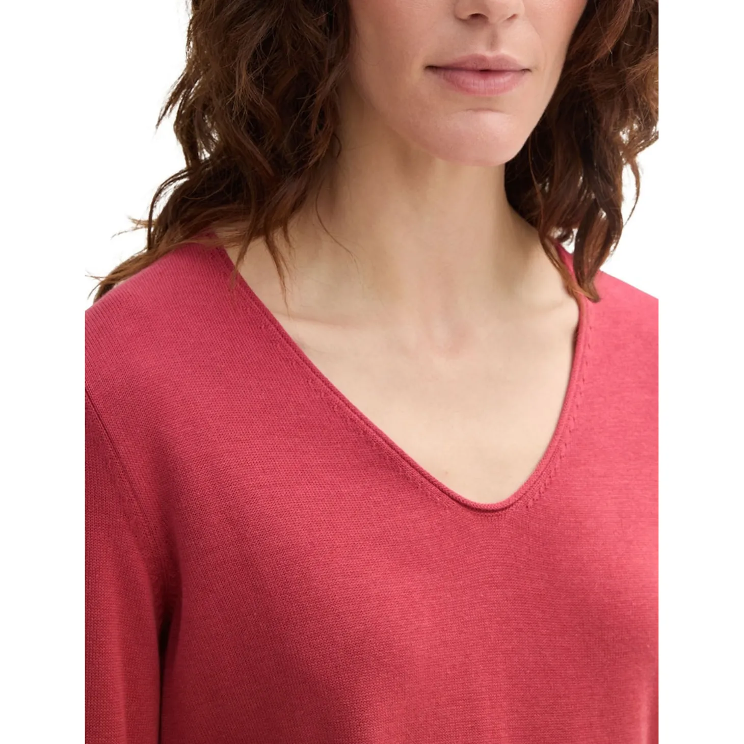 Sweater basic v-neck