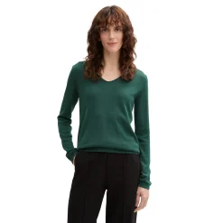 Sweater basic v-neck